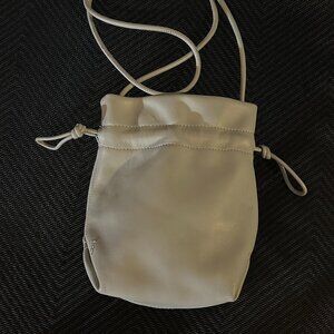 J Crew Pistachio Green color Leather Bag, New w some Imperfections from storage